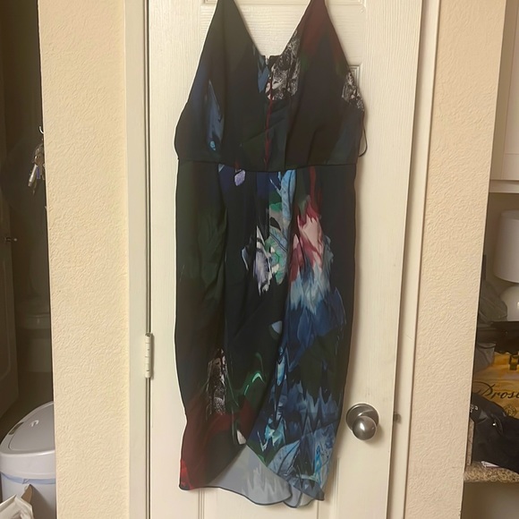 Chelsea 28 Sleeveless Faux Wrap Dress Size 6 - Picture 1 of 4